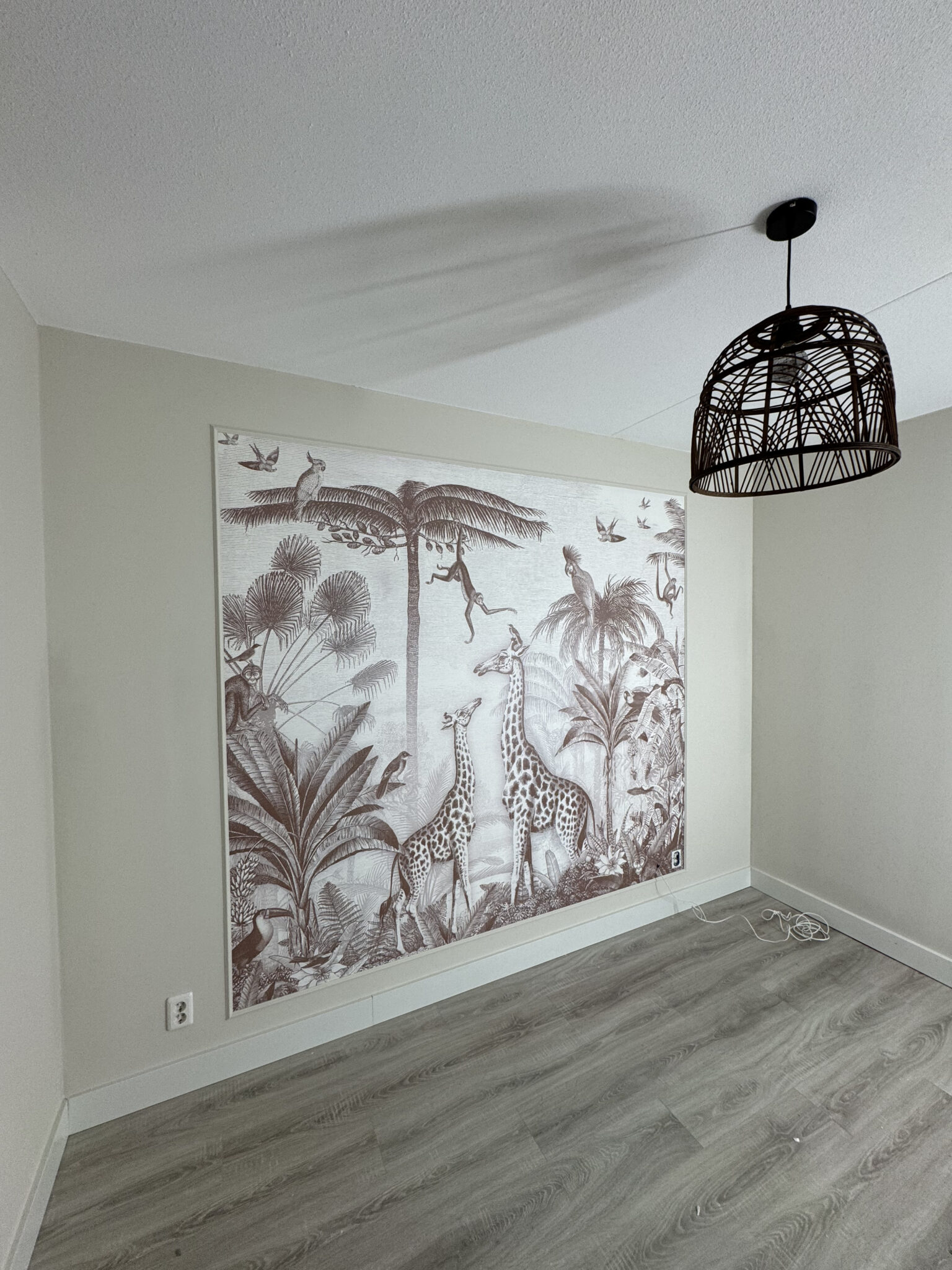 Wandafwerking babykamer Heerhugowaard